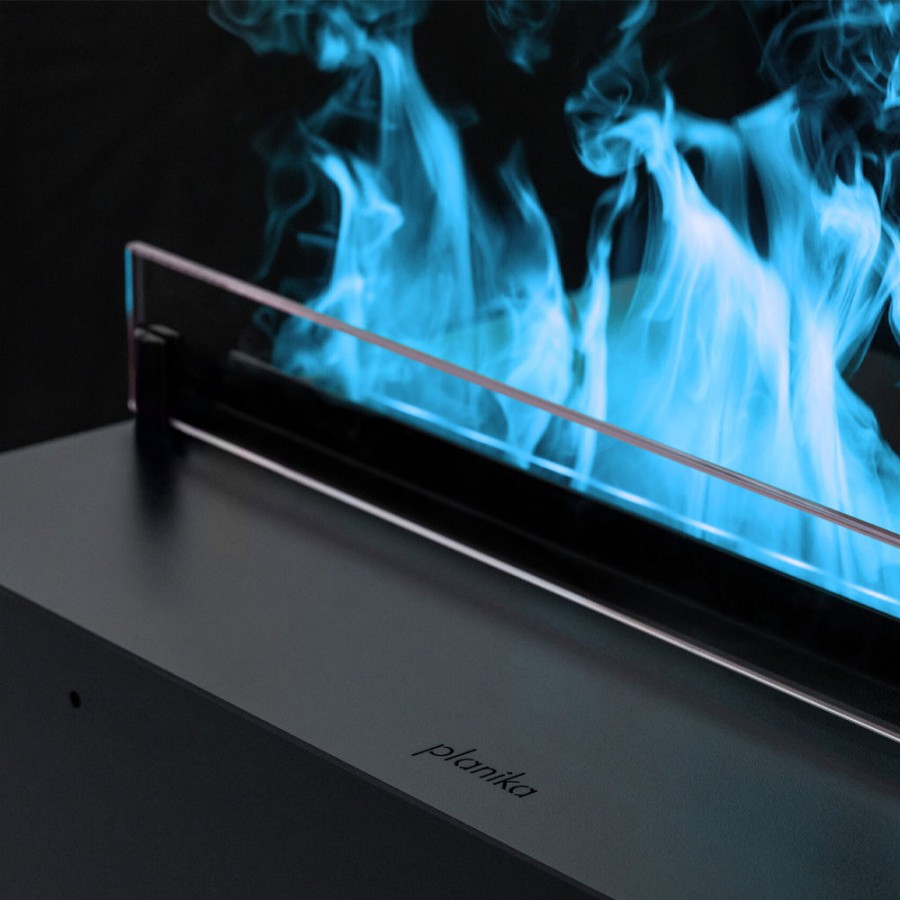 Semineu cu vapori de apa Planika, COOL FLAME PRO SEE-THROUGH FIREPLACE